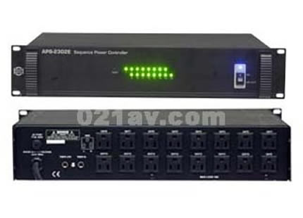 精格SHOW APS-2302E電源時(shí)序控制器 打造上海視聽網(wǎng)專業(yè)級電力管理新標(biāo)桿